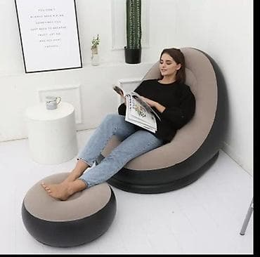 Надувное кресло, цвет - Серый — 2