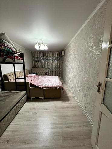 osh flat: 2 комнаты, 47 м², ул. Орозбекова / Жибек Жолу Индивидуалка, 5 этаж, Косметический ремонт — 2