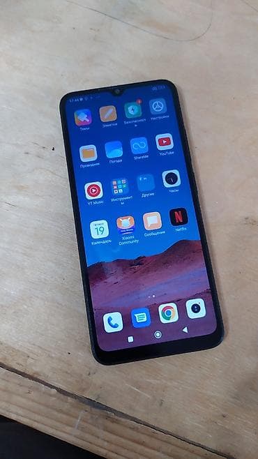 Redmi, Redmi 12C, Б/у, 128 ГБ, цвет - Черный, 2 SIM