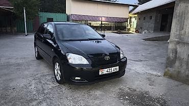 Унаа сатуу: Toyota Corolla: 2002 г., 1.6 л, Кол менен иштөөчү, Бензин, Хетчбек — 1