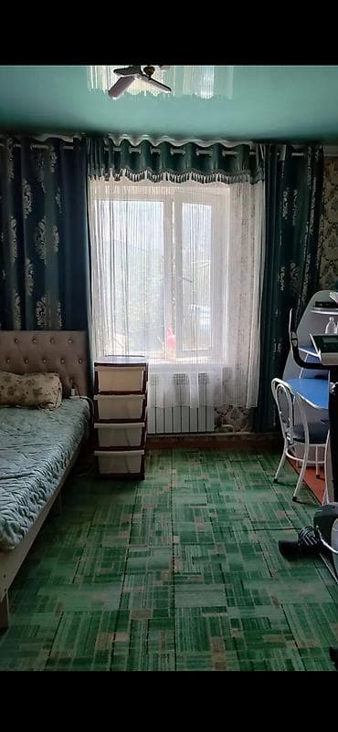 дом барачной: 60 м², 4 комнаты, Без подселения — 4