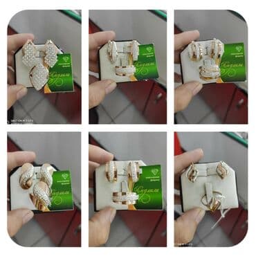 свадебные наборы ручной: Серебро под золото 925пробы Оптом и в розницу Размеры имеются Есть — 1