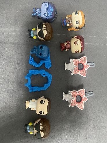 Набор мини-фигурок в стиле Funko/Pop по сериалу «Очень странные дела»