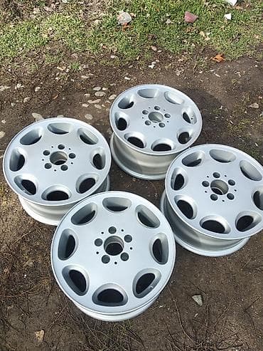 ra 6: Литые Диски R 16 Mercedes-Benz, Комплект, отверстий - 5, Б/у — 3