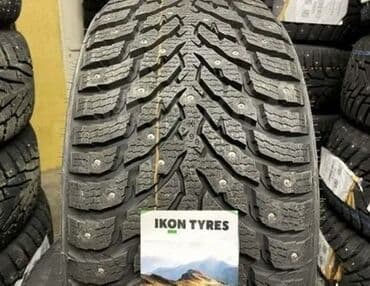 шины шипованные: Шины 265 / 45 / R 21, Зимняя шипованная, Новый, Комплект, Внедорожные (АТ/МТ), Россия — 1