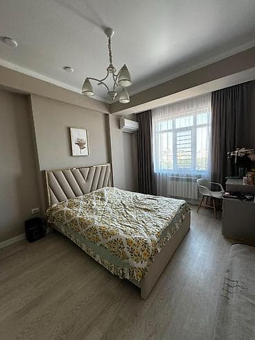 3: 3 комнаты, 80 м², сквер Тоголок Молдо Элитка, 9 этаж, Евроремонт — 8