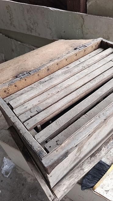 Пчелиный улей-лежак деревянный с рамками. это переноска - Материал at lalafo.kg Пчелиный улей-лежак деревянный с рамками. это переноска - Материал