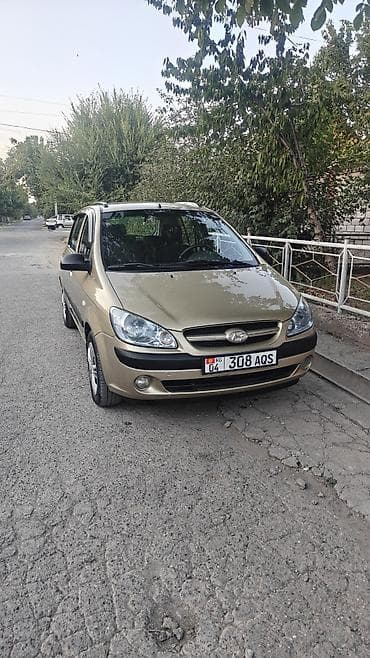 kirgiz auto: Hyundai Getz: 2008 г., 1.4 л, Механика, Бензин, Хэтчбэк — 3