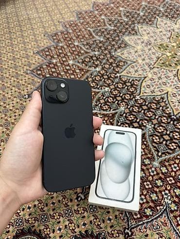 14 iphone pro: IPhone 15, Черный, Коробка, 95 % — 1