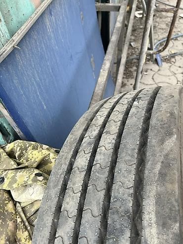 Транспорт: Колеса в сборе 315 / 80 / R 22,5, Всесезонная, Б/у, 1 шт, Грузовики/Автобусы, Литые, отверстий - 10 — 4