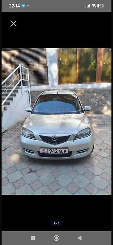 Унаа сатуу: Mazda Demio: 2005 г., 1.3 л, Автомат, Бензин, Хетчбек — 1
