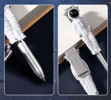 зd ручка: Набор Космонавт • Блокнот (стилистически выполнены страницы) • Ручка- — 5