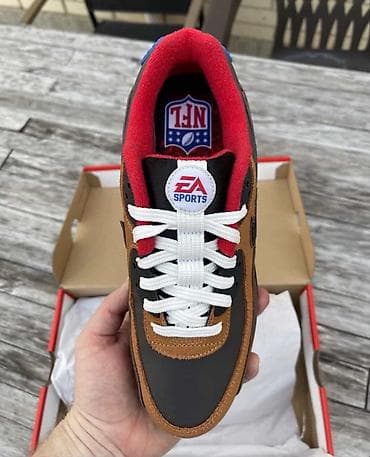 футбольный кета: Мужские кроссовки, 41, Nike, Новый, цвет - Коричневый, Бесплатная доставка — 4