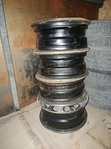 diska 13: Колеса в сборе 195 / 65 / R 15, Зима, Комплект, Легковые, Железные — 4