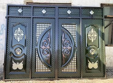 Калитки для ворот: Металлические уличные ворота и калитки премиум-класса - Конструкция — 8