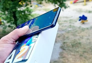 sony 4k: Samsung Galaxy A21S, Б/у, 128 ГБ, цвет - Синий, 1 SIM, 2 SIM, eSIM — 4