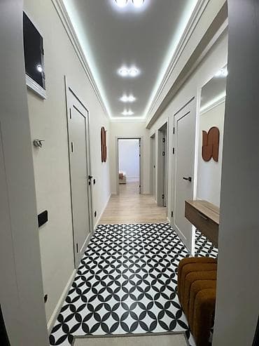Батирлер: 2 бөлмө, 64 м², Көк-Жар мкр Элитка, 11 кабат, Дизайнердик оңдоо — 6