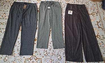flared jeans: Классические женский брюки Oskar. - Модель: прямые со стрелками, со — 4