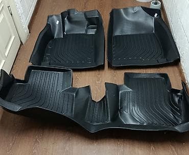 3D Полики Для салона Honda, цвет - Черный
