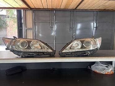 lexus es: Комплект передних фар Lexus 2015 г., Б/у, Оригинал, США — 1