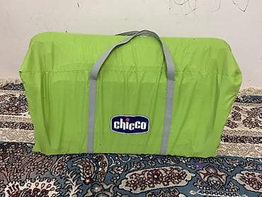 chicco манеж: Манеж-колыбель Chicco 3-в-1, зеленый Функциональный комплект для — 9