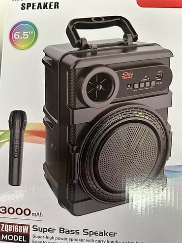 Аудиотехника: Портативная акустическая система Sing-e ZQS6168W (6.5") - Динамик — 5