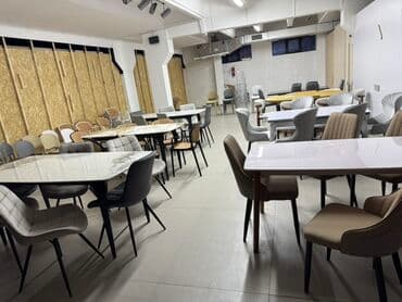 диваны для кафе и ресторанов: Стул для кухни, Другой материал, цвет - Серый — 34