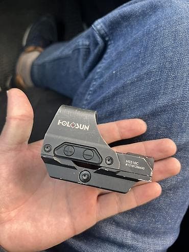 Коллиматорный прицел Holosun HS510C - Открытая схема, широкое окно