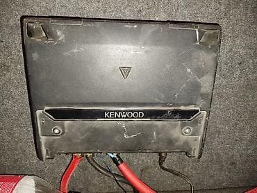 sharp aquos: Сабвуфер Visonik в корпусе + усилитель Kenwood Играет очень достойно — 2