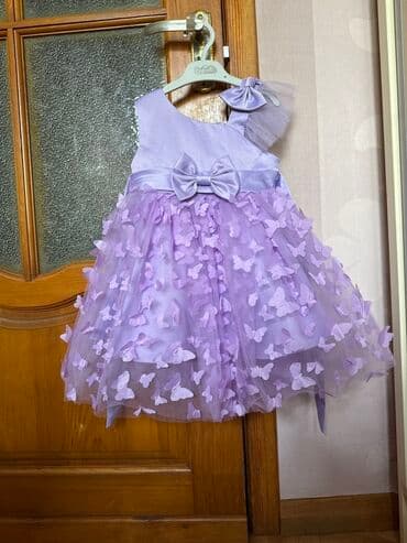 дом вещи: Детское платье, цвет - Фиолетовый, Новый — 2