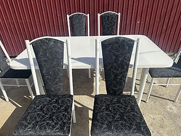 табуретка для кухни: Кухонный стол, Новый, Прямоугольный, Нераскладной — 2