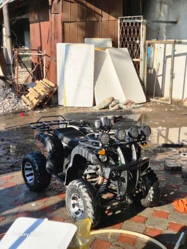 срочно продаю в связи с переездом: Квадроцикл Бензин, 160 куб. см, Взрослый — 2