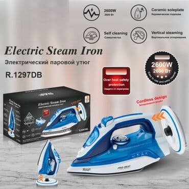 утюг ручной: Mobi Center/Моби Центр Утюг RAF R.1297, керамический, беспроводной — 1