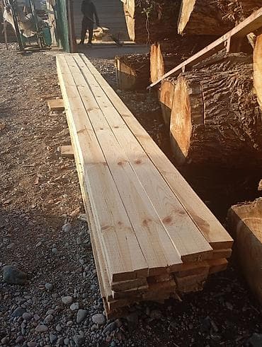 куплю лес: Доски, Необрезные, Для строительства, Сосна, Черновые — 2
