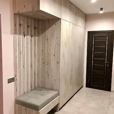 Стол жана отургуч комплекттери: Буйрутма эмеректер, Уктоочу бөлмө, Ашкана гарнитурасы, Шкаф, Керебет — 3