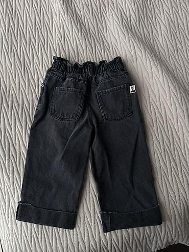 Коляски: Детские джинсы ZARA x Disney, серо-черные - Коллекция Disney: вышитый — 2