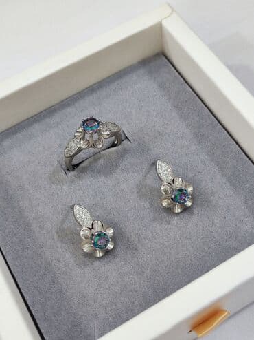 свадебные наборы ручной: Серебро 925 пробы Размеры имеются Есть доставка по городу и — 1