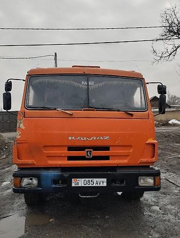КАМАЗ самосвал, двойная рама - Задняя разгрузка,колесы 50/60 процент