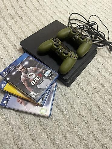 sony plays: Игровой комплект для PlayStation 4 slim 500gb Есть 2 оригинальных — 2