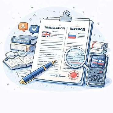 Услуги переводчика, Английский