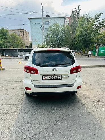 араба ош: Hyundai Santa Fe: 2008 г., 2.2 л, Автомат, Дизель, Кроссовер — 5