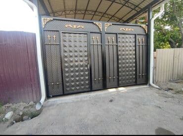 на железных номерах: Сварка | Ворота — 3