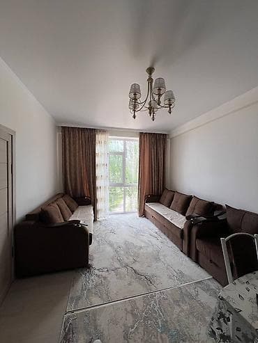 каракол продаю квартиру: 2 комнаты, 48 м², Элитка, 3 этаж, Евроремонт — 5