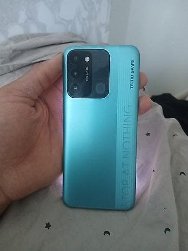 Смартфон Tecno Spark (серия Spark, бирюзовый цвет корпуса). Основные at lalafo.kg Смартфон Tecno Spark (серия Spark, бирюзовый цвет корпуса). Основные