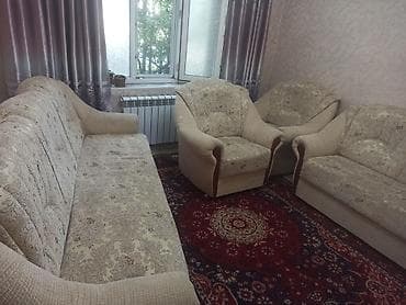 Диваны: Комплект мягкой мебели, цвет - Бежевый — 5