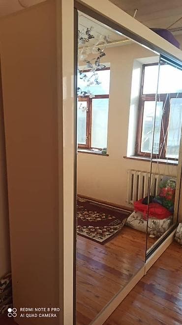 гарнитур бишкек: Спальный гарнитур, Двуспальная кровать, цвет - Белый — 3