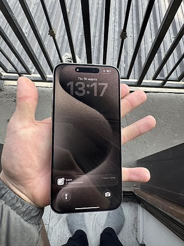 чехол на айфон 16 про макс: IPhone 15 Pro Max, 256 ГБ, Natural Titanium — 8