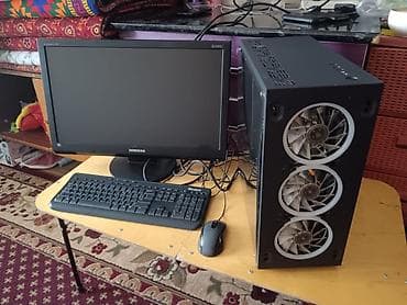 компьтер игровой: Компьютер, ядер - 8, ОЗУ 8 ГБ, Игровой, Б/у, Intel Core i3, HDD — 9