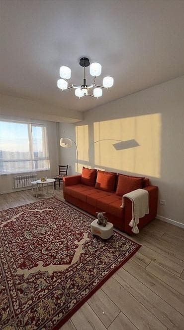 Батирлер: 1 бөлмө, 48 м², Туңгуч мкр Элитка, 11 кабат, Дизайнердик оңдоо — 1