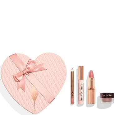 tenderly promise: Подарочный набор макияжа Charlotte Tilbury в форме сердца Состав — 3